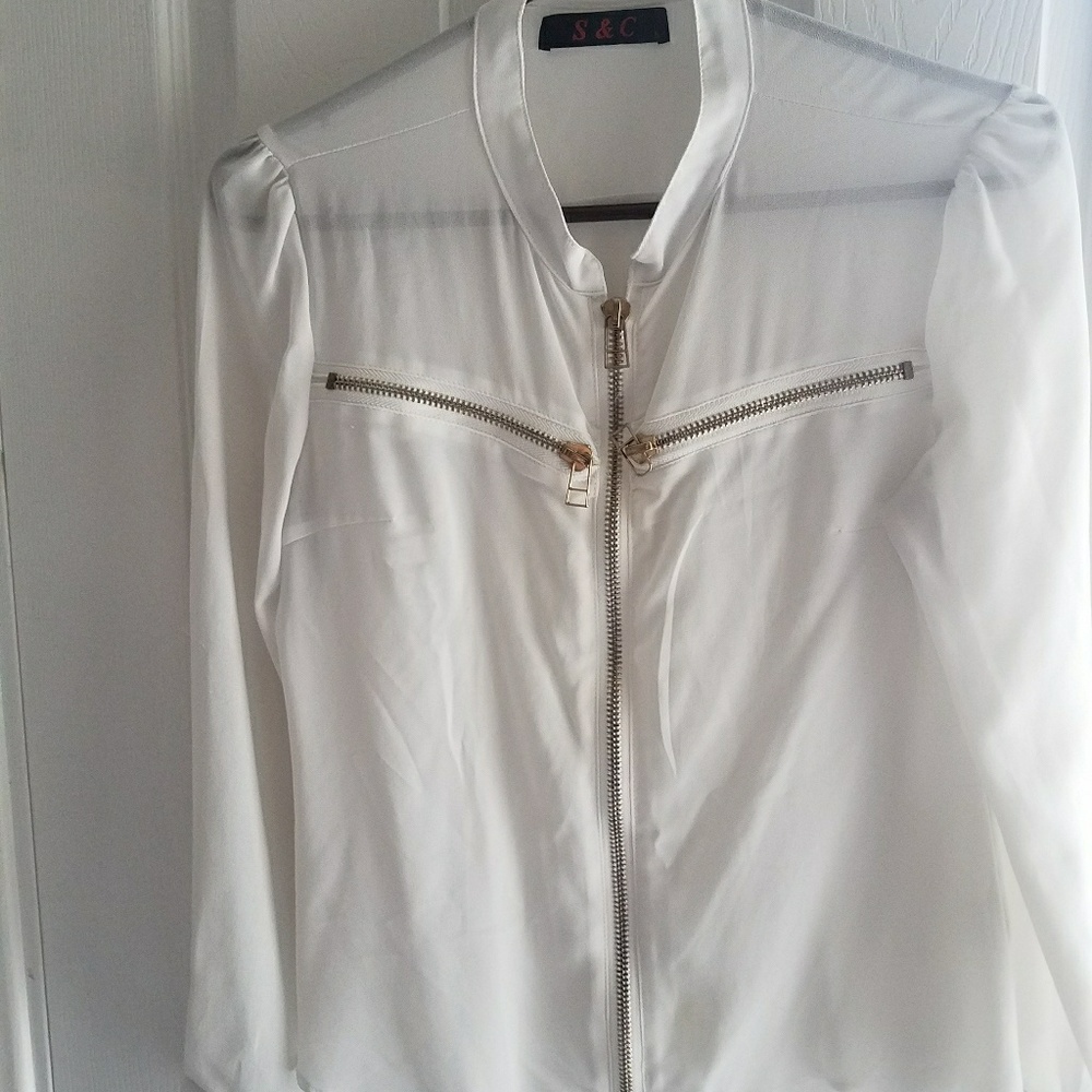 Mesh blouse